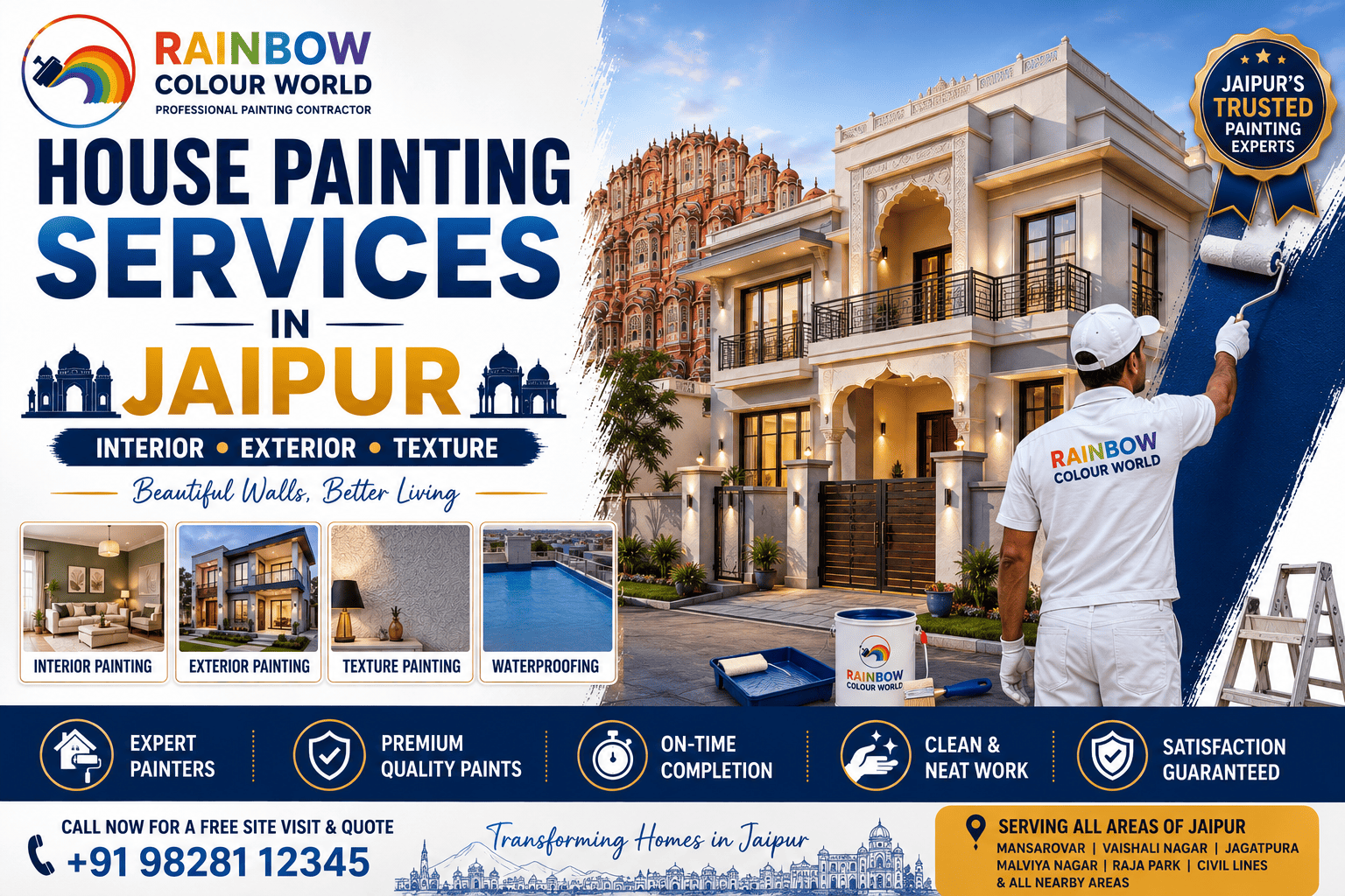 House Painting Services in Jaipur: Professional Interior & Exterior Painting Solutions