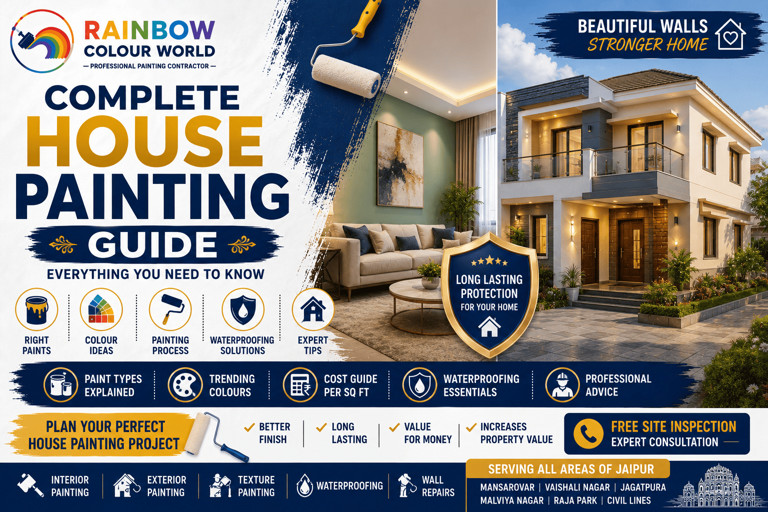 Complete House Painting Guide: Everything You Need to Know Before Painting Your Home